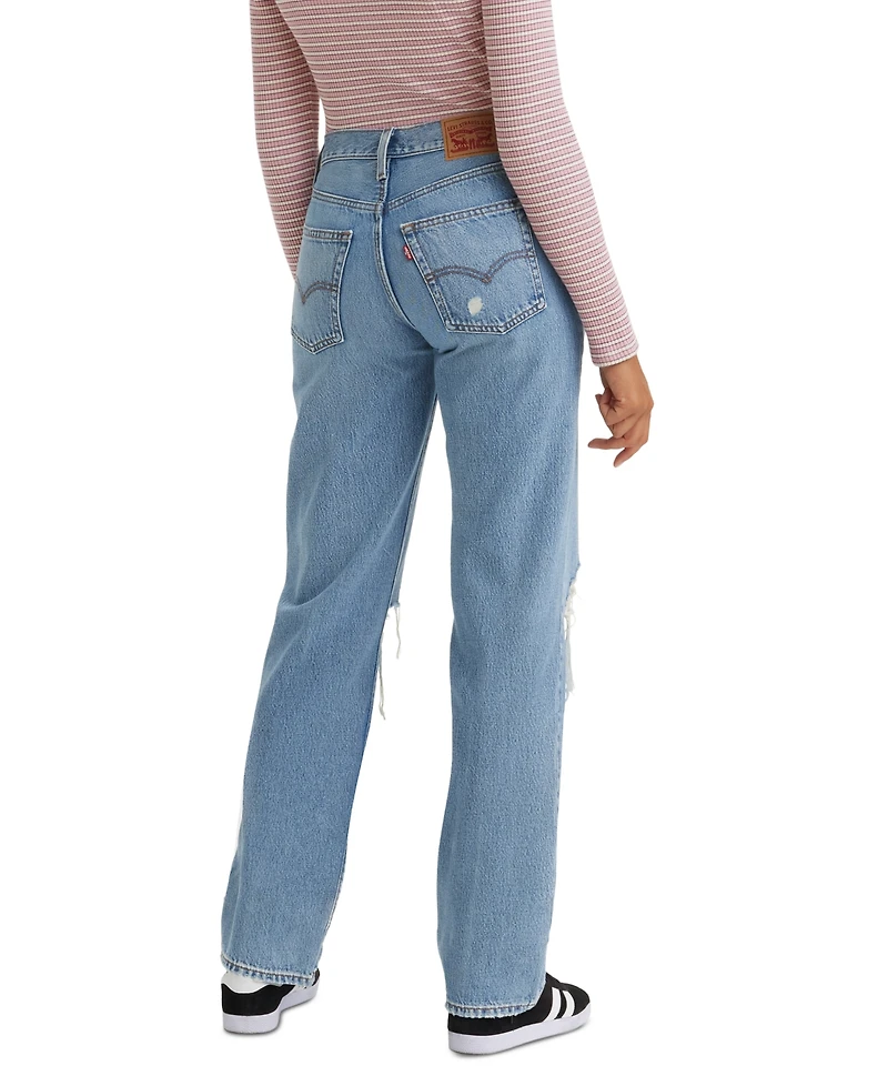 Levi's Women's Mid Rise Cotton 94 Baggy Jeans