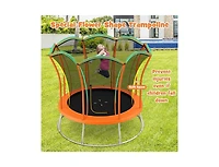 10 Feet Unique Flower Shape Trampoline with Galvanized Steel Frame