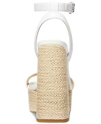 Michael Michael Kors Women's Ashton Ankle-Strap Espadrille Platform Sandals