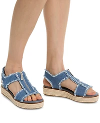 Michael Michael Kors Women's Berkley Zip Espadrille Platform Sandals