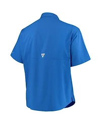 Men's Columbia Royal Kentucky Wildcats Big and Tall Collegiate Tamiami Button-Down Shirt