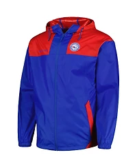 Men's Columbia Royal Philadelphia 76ers Flash Forward Challenger Full-Zip Hoodie