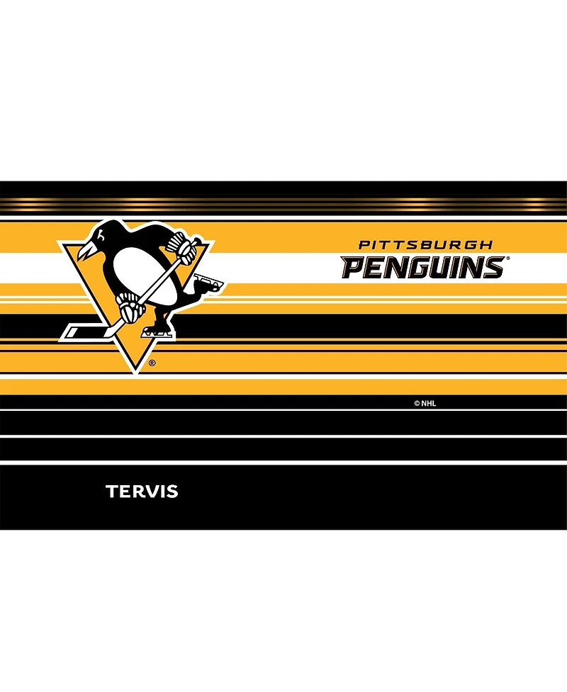 Tervis Tumbler Pittsburgh Penguins 20 Oz Hype Stripes Stainless Steel Tumbler