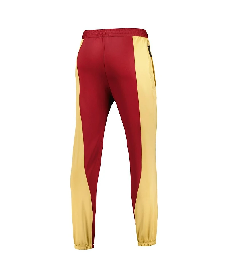 Men's Nike Wine, Gold Cleveland Cavaliers 2023/24 Authentic Showtime Pants