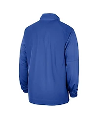 Men's Nike Royal Florida Gators 2023 Coach Half-Zip Hooded Jacket
