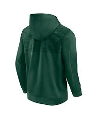 Men's Fanatics Green Michigan State Spartans Power Index Full-Zip Hoodie