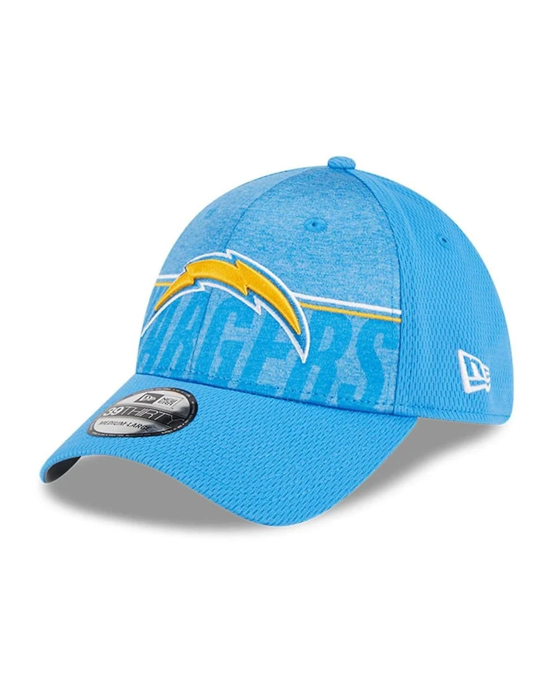 Men's New Era Powder Blue Los Angeles Chargers 2023 Nfl Training Camp 39THIRTY Flex Fit Hat