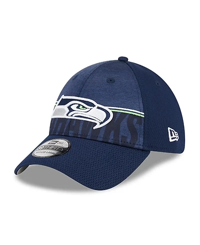 Men's New Era Navy Seattle Seahawks 2023 Nfl Training Camp 39THIRTY Flex Fit Hat