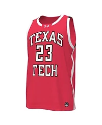 Under Armour Men's #23 Texas Tech Red Raiders Replica Basketball Jersey