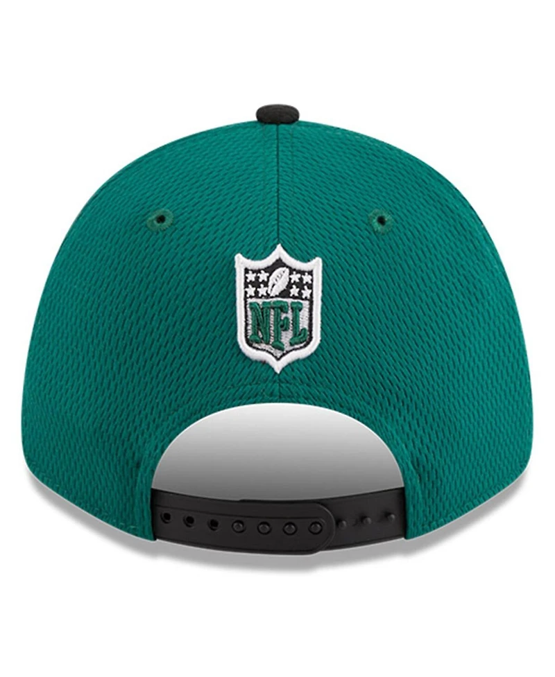 Men's New Era Green, Black New York Jets 2023 Sideline 9FORTY Adjustable Hat