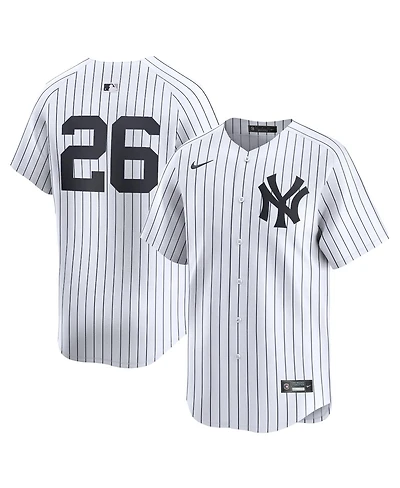 Men's Nike Dj LeMahieu White New York Yankees Home Limited Player Jersey