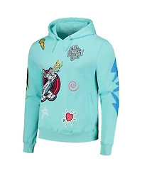 Men's and Women's Freeze Max Bugs Bunny Mint Looney Tunes Neon Scream Pullover Hoodie