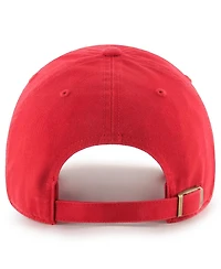 Men's '47 Brand Red Georgia Bulldogs 2023 Orange Bowl Champions Clean Up Adjustable Hat