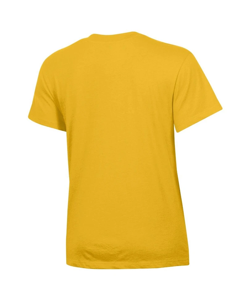 Women's Champion Maize Michigan Wolverines College Football Playoff 2023 National Champions T-shirt