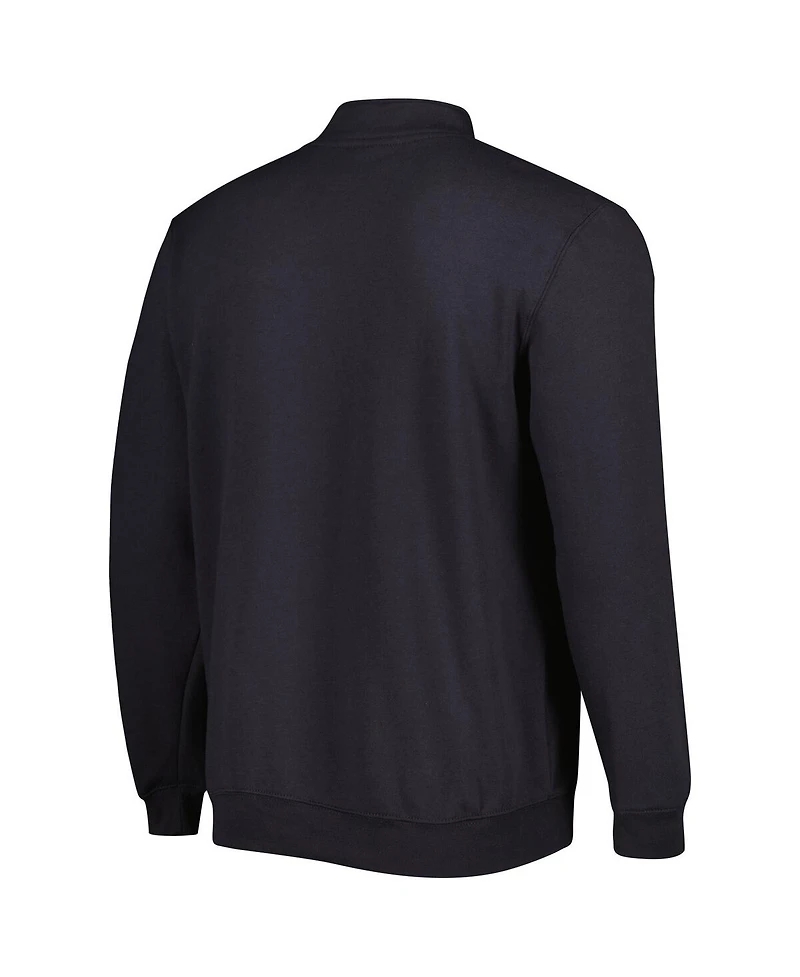 Men's Colosseum Ole Miss Rebels Tortugas Logo Quarter-Zip Jacket