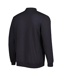 Men's Colosseum Ole Miss Rebels Tortugas Logo Quarter-Zip Jacket