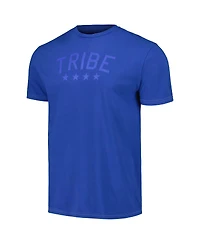 Men's Blue Distressed A Tribe Called Quest Washed Graphic T-shirt