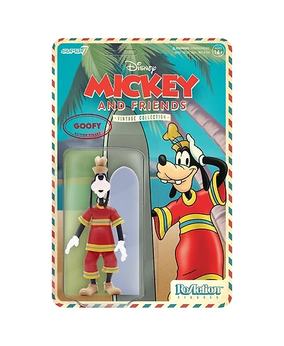 Super 7 Goofy Mickey & Friends Vintage-Like Collection Distressed Hawaiian Holiday ReAction Figure - Wave 2