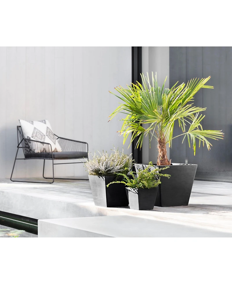Ecopots Rotterdam Indoor and Outdoor Square Planter