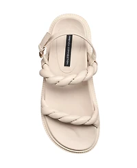 French Connection Women's Brieanne Braided Slingback Sandal
