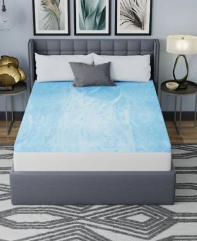 Vibe 3 Gel Swirl Memory Foam Mattress Topper