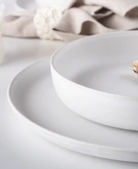 Porto by Stone Lain Macchio Stoneware 24 Pc. Dinnerware Set, Service for 8