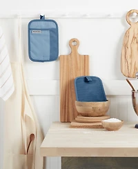 KitchenAid Beacon Two-Tone Pot Holder 2-Pack Set, 7" x 10"