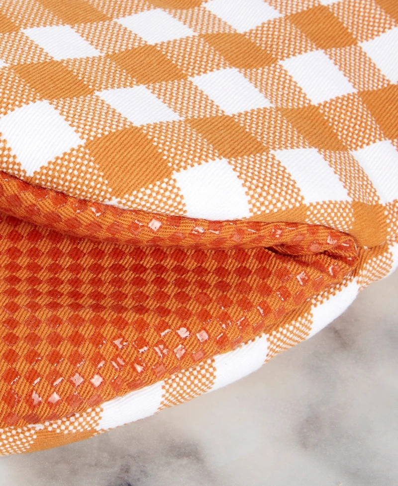 KitchenAid Gingham Mini Oven Mitt 2-Pack Set, 5.5" x 8"
