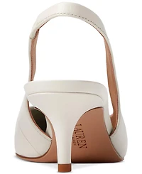 Lauren Ralph Women's Lolah Pointed-Toe Slingback Pumps