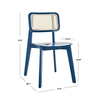 Luz Cane Dining Chair (Set Of 2)