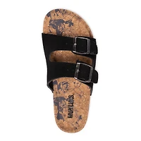 Muk Luks Women's Tessa Tera Turf 2 Strap Slide Sandal