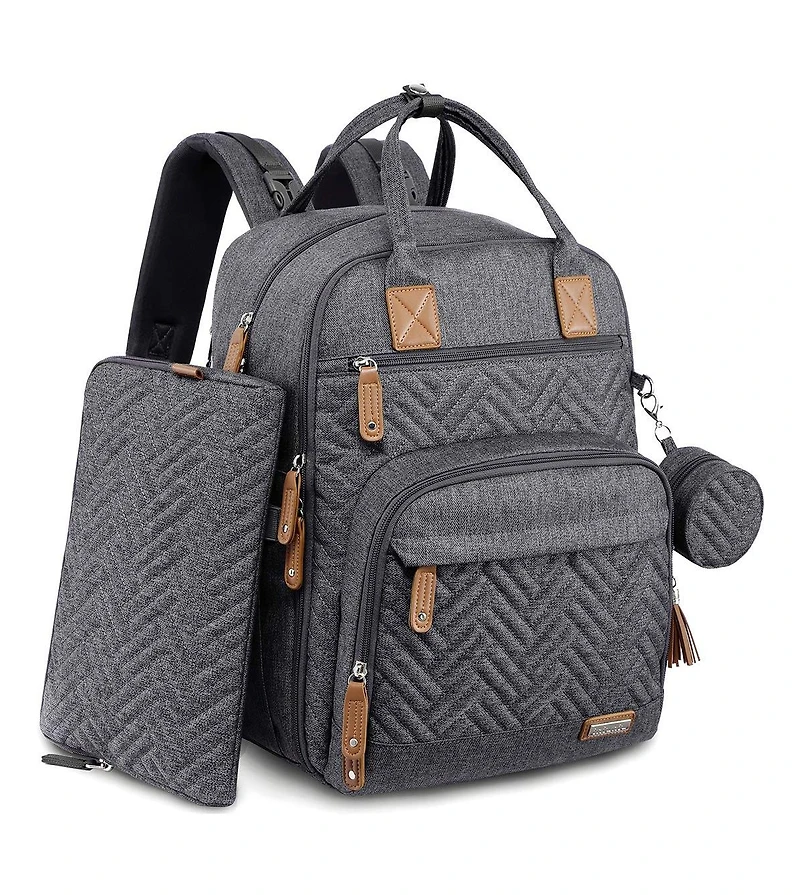 iniuniu Diaper Bag Backpack, Unisex Baby Bags for Boys Girls, Waterproof Travel