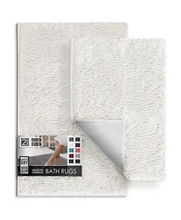 Ultra Soft Quick Dry Chenille Bath Rug Non Slip Pvc Backing Machine Washable