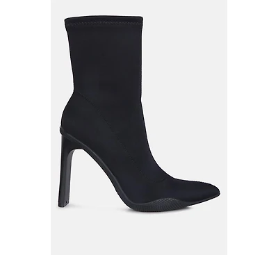 Tokens Pointed Heel Ankle Boots