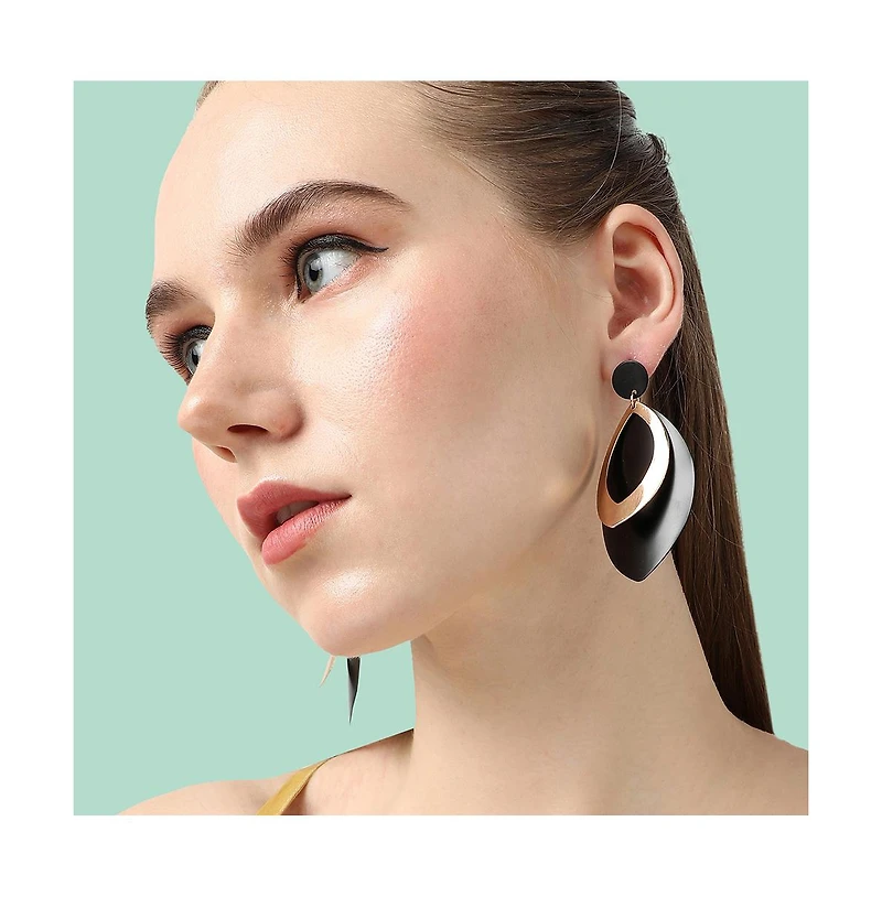 Sohi Women's Marquise Drop Earrings
