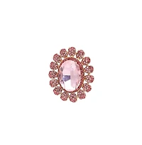 Sohi Women's Romance Oval Statement Ring