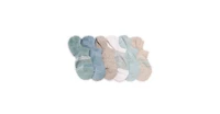 Muk Luks Women's 6 Pack No Show Socks