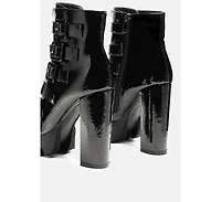 Ouzaki High Block Heeled Boots