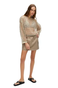 Nocturne Women's Mini Skirt with Pockets