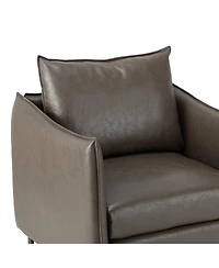 Hope Comfy Living Room Armchair with Metal Legs