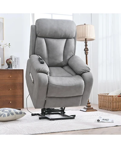 Elderly Power Lift Recliner Chair with Remote Control