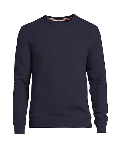 Lands' End Men's Long Sleeve Serious Sweats Crewneck Sweatshirt