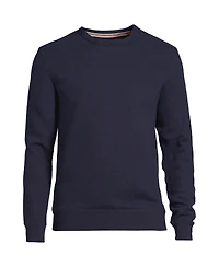Lands' End Men's Long Sleeve Serious Sweats Crewneck Sweatshirt