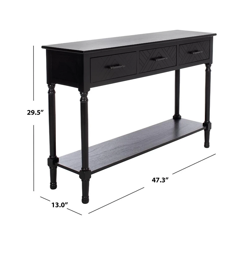 Peyton 3 Drawer Console Table