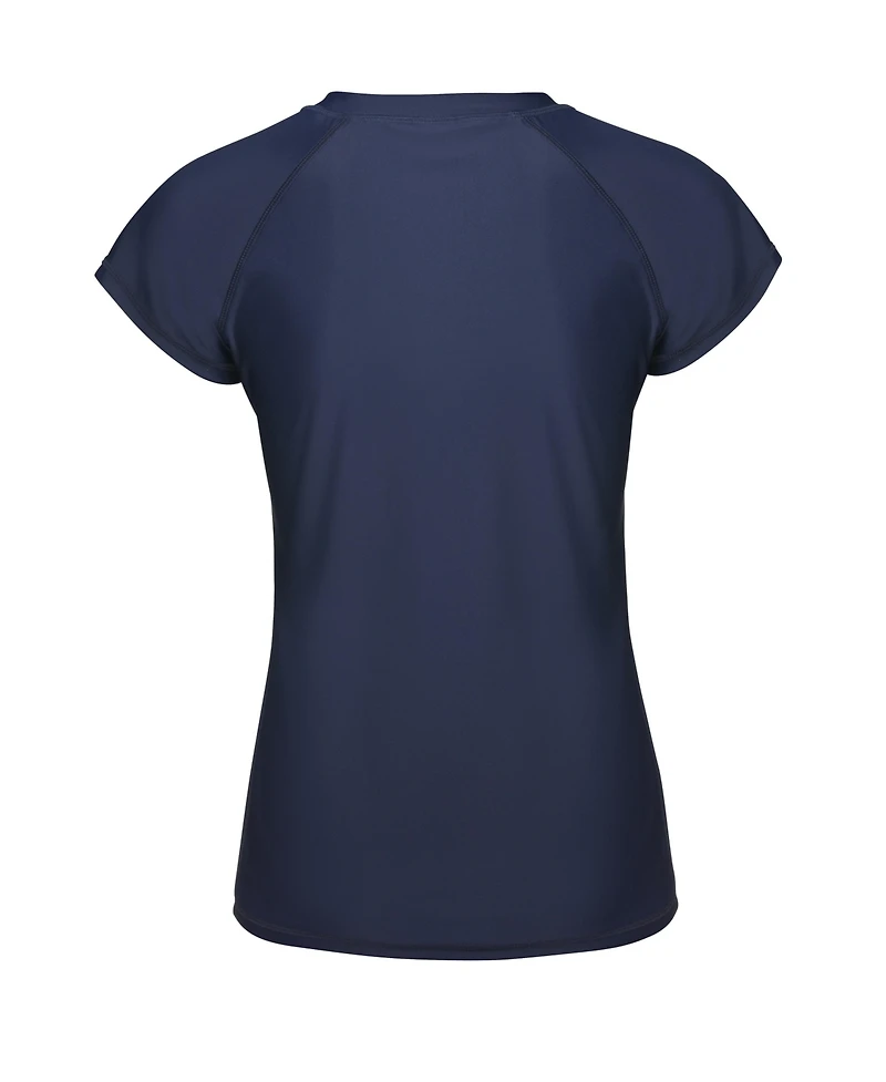 Ladies Capri Ss Rash Top