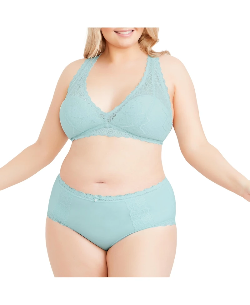 Plus Size Racer Back Bralette