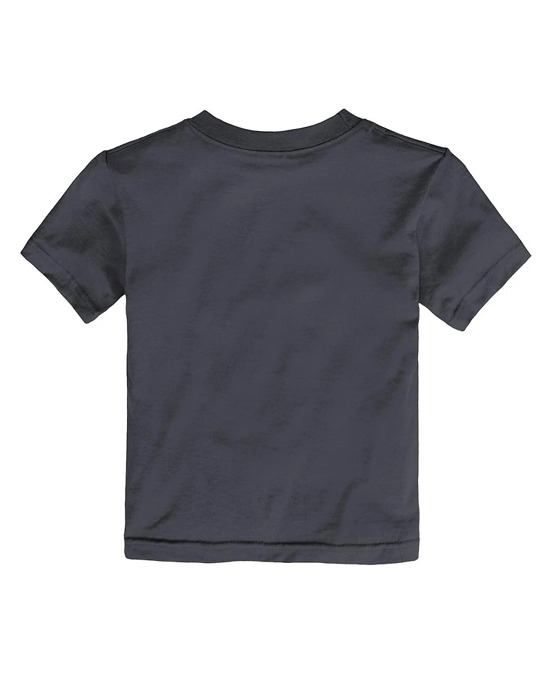 Toddler Boys and Girls Nike Anthracite Kansas City Chiefs Super Bowl Lviii Champions Parade T-shirt