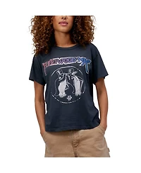 Women's Daydreamer Black Fleetwood Mac U.s. Tour 1977 Graphic T-shirt