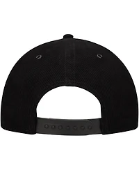 Men's American Needle Black Chicago Blackhawks Corduroy Chain Stitch Adjustable Hat