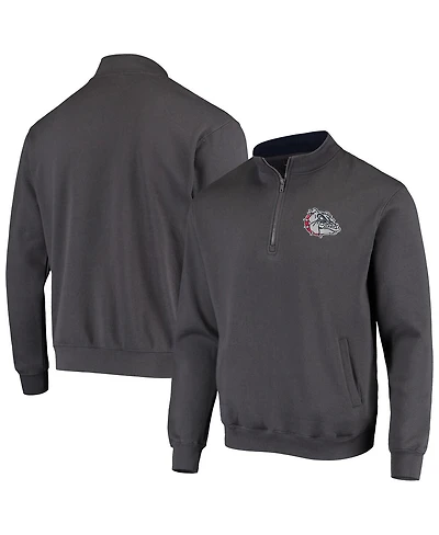 Men's Colosseum Gonzaga Bulldogs Tortugas Logo Quarter-Zip Jacket